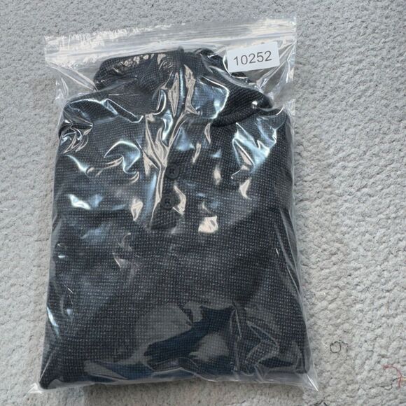 Buckle Hoodie Men Medim‎ Gray BKE Henley Sweatshirt Stretch Fernando Thermal - Picture 12 of 12